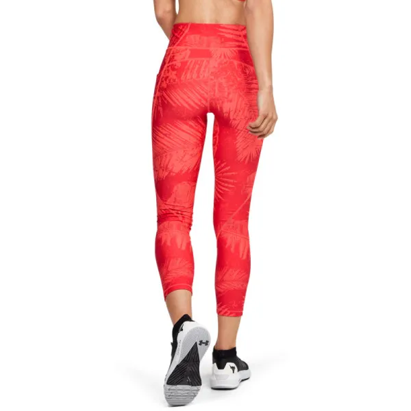 Women's UA PROJECT ROCK HG ARMOUR PRINTED ANKLE CROP 
