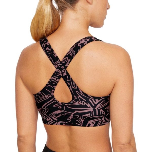 Women's ARMOUR MID CROSSBACK PRINTED BRA