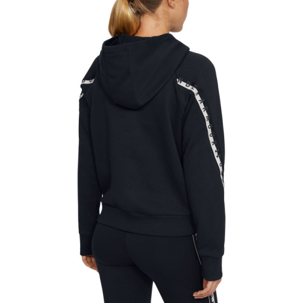 Women's UA Fleece Taped Wordmark Full Zip Hoodie 
