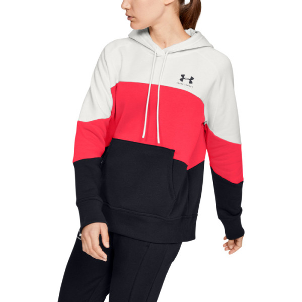 Women's UA Rival Fleece Color Block Hoodie