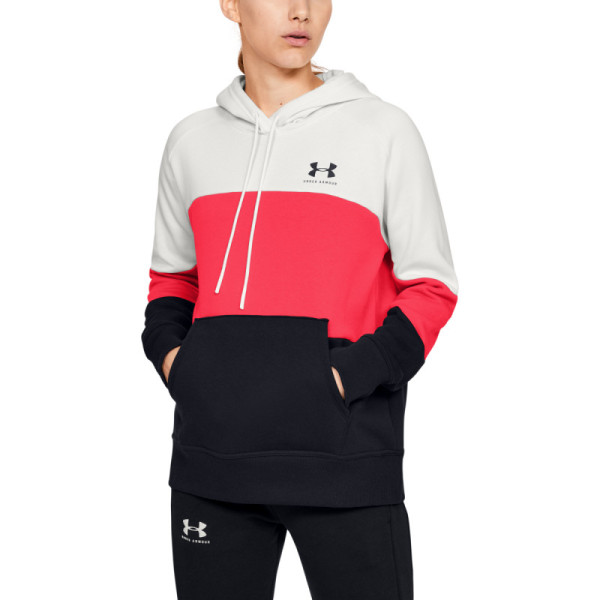 Women's UA Rival Fleece Color Block Hoodie