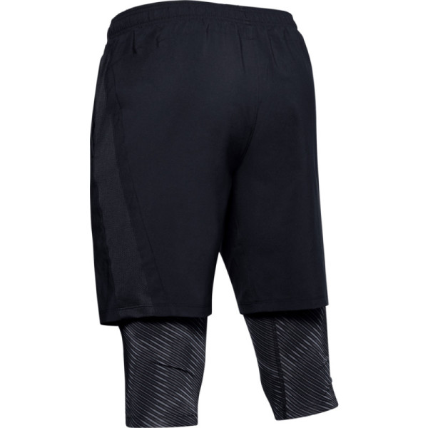 Men's UA Launch SW Long 2-in-1 Printed Shorts