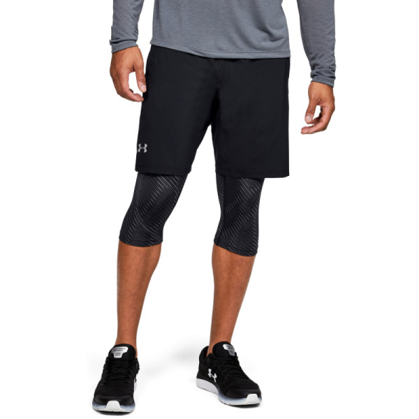 Men's UA Launch SW Long 2-in-1 Printed Shorts