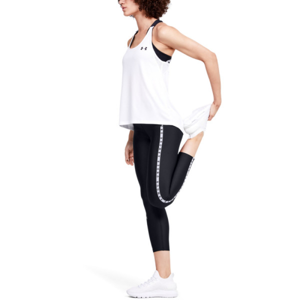 Women's HeatGear® Armour Vertical Branded Ankle Crop 