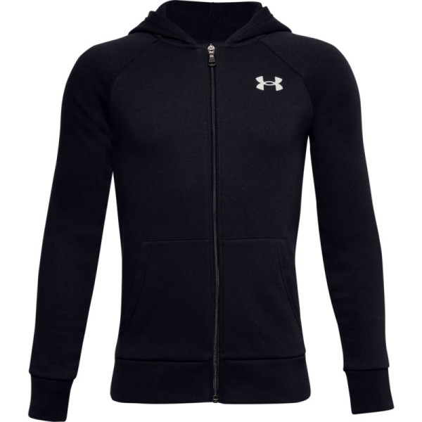 Hanorac Baieti RIVAL COTTON FZ HOODIE Under Armour 
