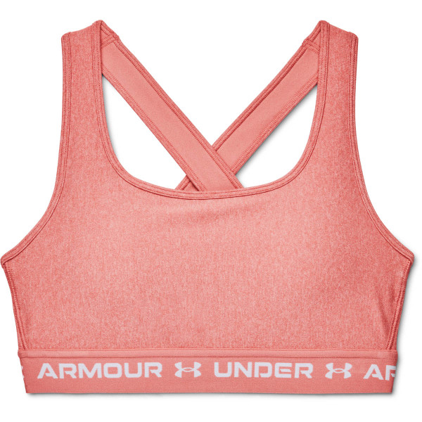 Women's UA CROSSBACK MID HEATHER BRA