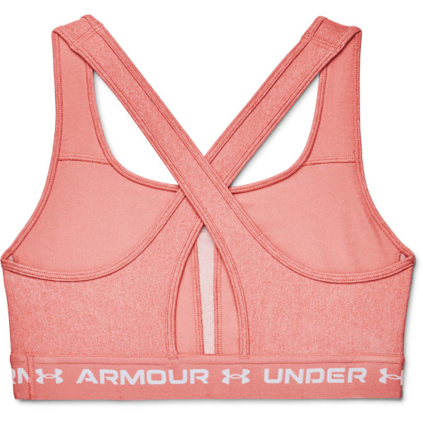 Women's UA CROSSBACK MID HEATHER BRA