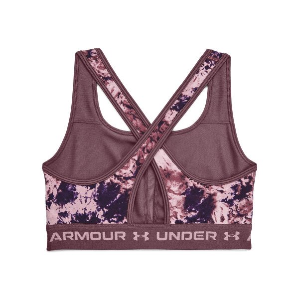 Bustiera Dama CROSSBACK MID PRINT Under Armour