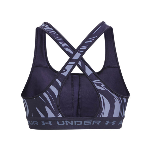Bustiera Dama CROSSBACK MID PRINT Under Armour