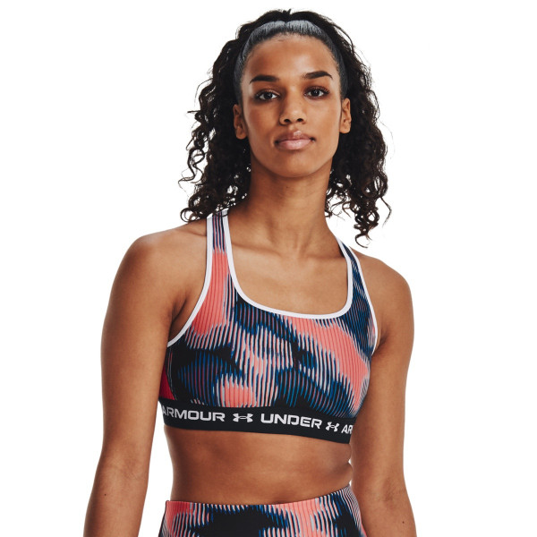 Bustiera Dama CROSSBACK MID PRINT Under Armour
