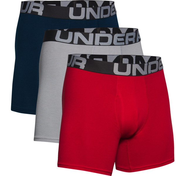Boxeri Barbati CHARGED COTTON 6IN 3 PACK Under Armour