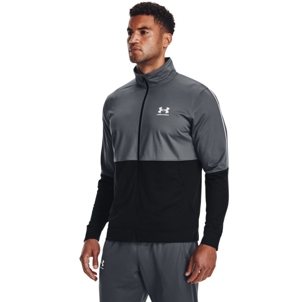 Jacheta Barbati PIQUE TRACK JACKET Under Armour