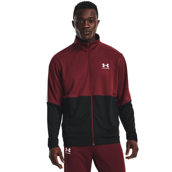 Jacheta Barbati PIQUE TRACK JACKET Under Armour