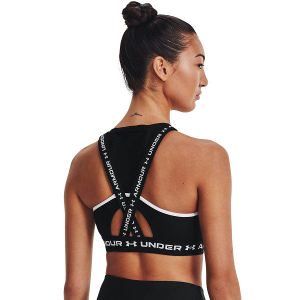 Bustiera Dama CROSSBACK MID BRA PKT Under Armour 