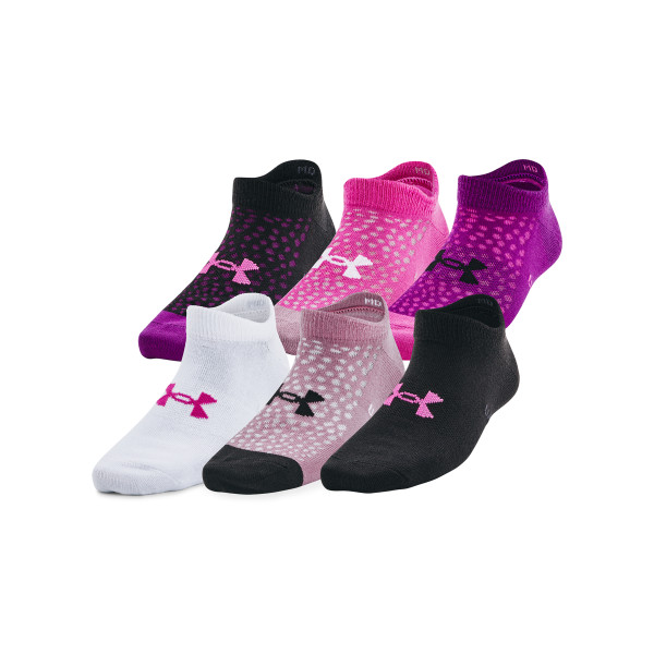 Sosete Unisex YTH ESSENTIAL NO SHOW 6PK Under Armour