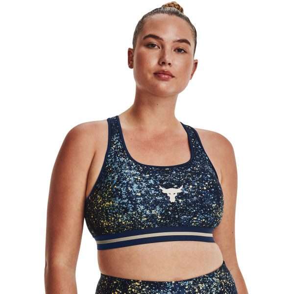 Bustiera Dama PROJECT ROCK BRA PRINTED Under Armour 