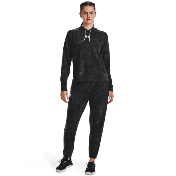Hanorac Dama RIVAL TERRY PRINT HOODIE Under Armour