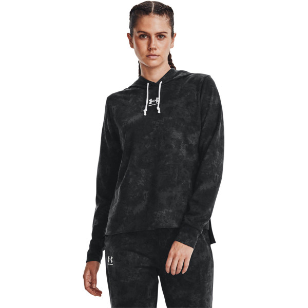 Hanorac Dama RIVAL TERRY PRINT HOODIE Under Armour