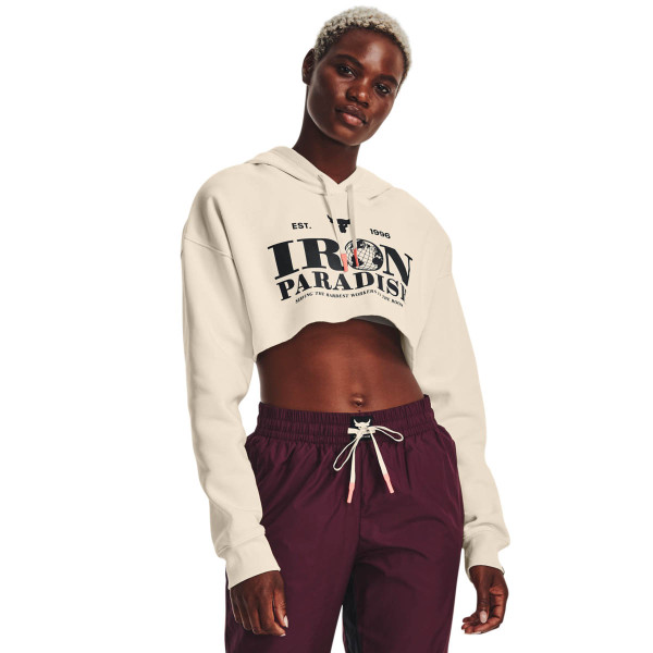Hanorac Dama PROJECT ROCK CROP FLCE HDY Under Armour