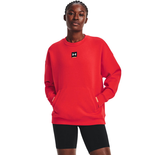Bluza Dama SUMMIT KNIT OVERSIZE CREW Under Armour