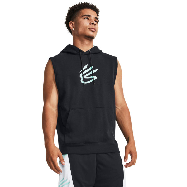 Hanorac Barbati CURRY FLEECE SLVLS HOODIE Under Armour
