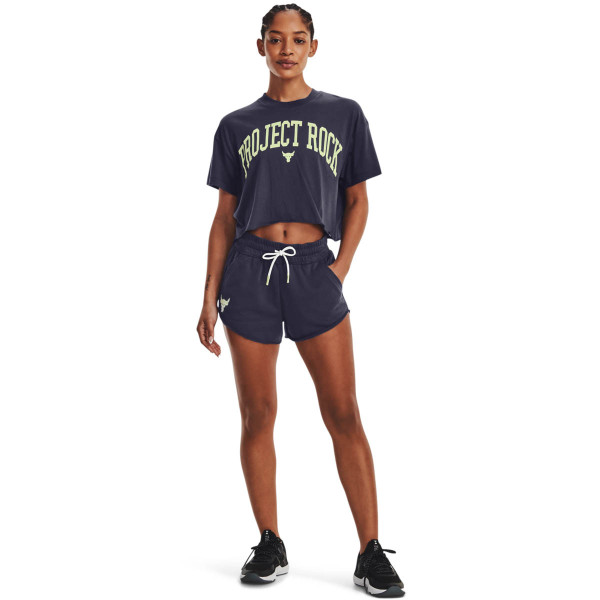Pantaloni scurti Dama PROJECT ROCK DSRPT TERRY SHORT Under Armour