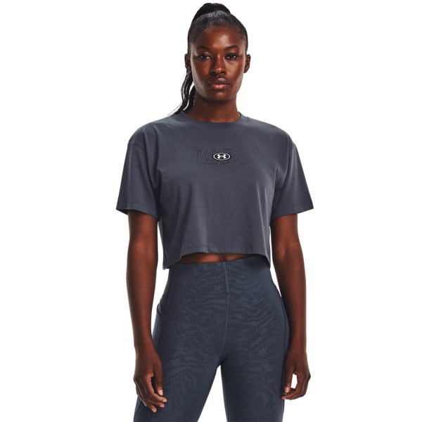 Tricou Dama BRANDED LOGO CROP SS Under Armour