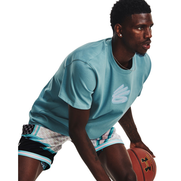 Tricou Barbati CURRY HEAVYWEIGHT LOGO SS Under Armour