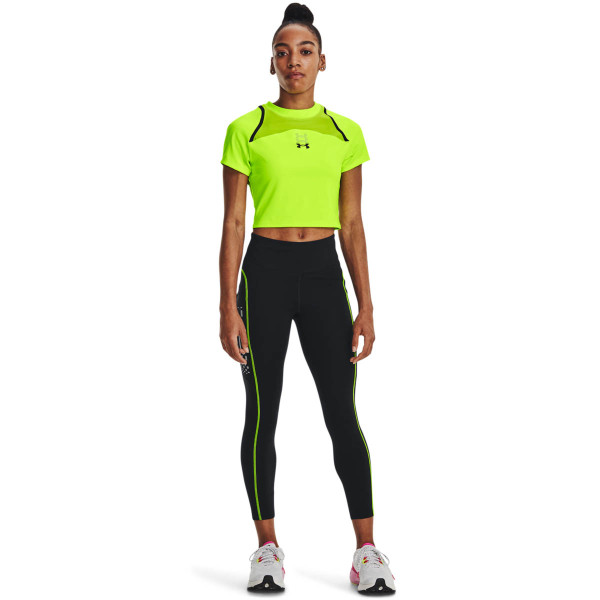 Tricou Dama RUN ANYWHERE CROP SS Under Armour