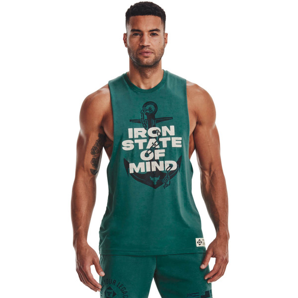 Maiou Barbati PROJECT ROCK STATE OF MIND MUSCLE TANK Under Armour