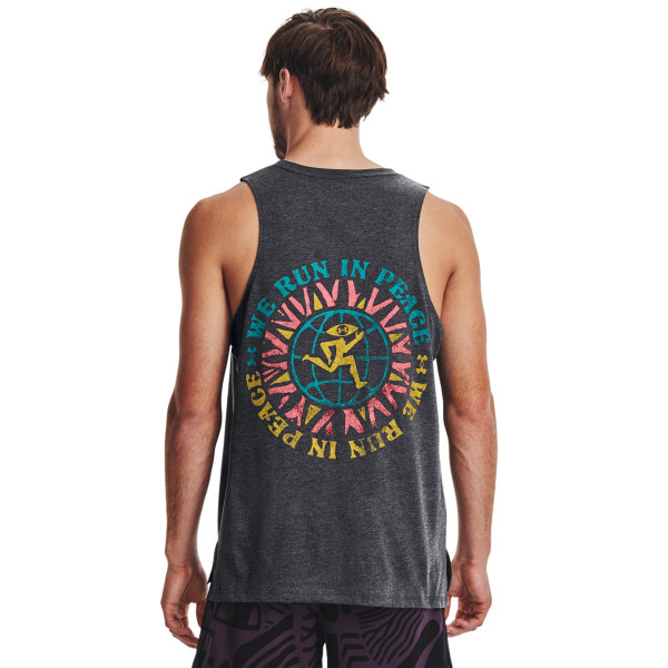 Maiou Barbati WE RUN IN PEACE SINGLET Under Armour