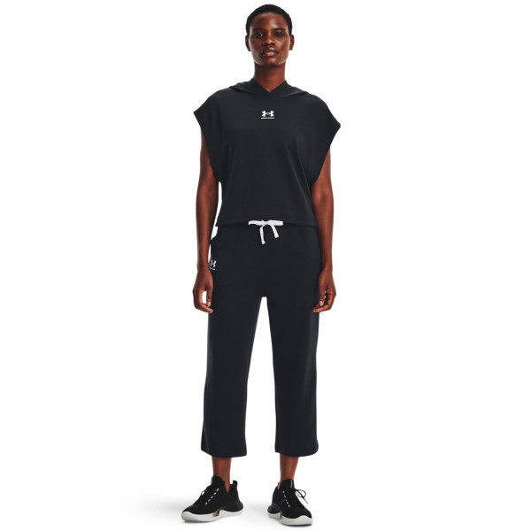 Pantaloni Dama RIVAL TERRY FLARE CROP Under Armour