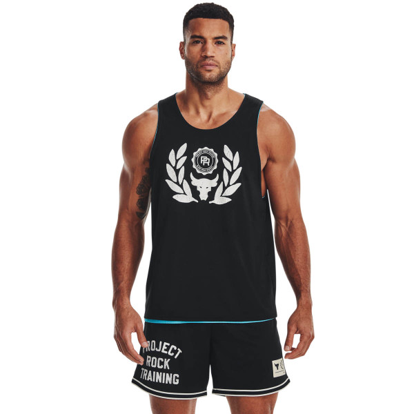Maiou Barbati PROJECT ROCK RVRSBL MESH TOP TG Under Armour