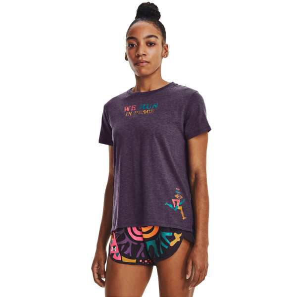 Tricou Dama RUN IN PEACE SS TEE Under Armour