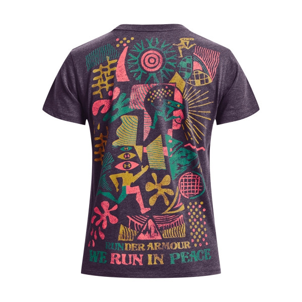 Tricou Dama RUN IN PEACE SS TEE Under Armour
