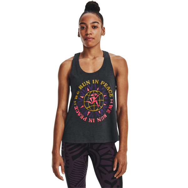 Maiou Dama RUN IN PEACE TANK Under Armour