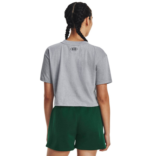 Tricou Dama COLLEGIATE CREST CROP SS Under Armour