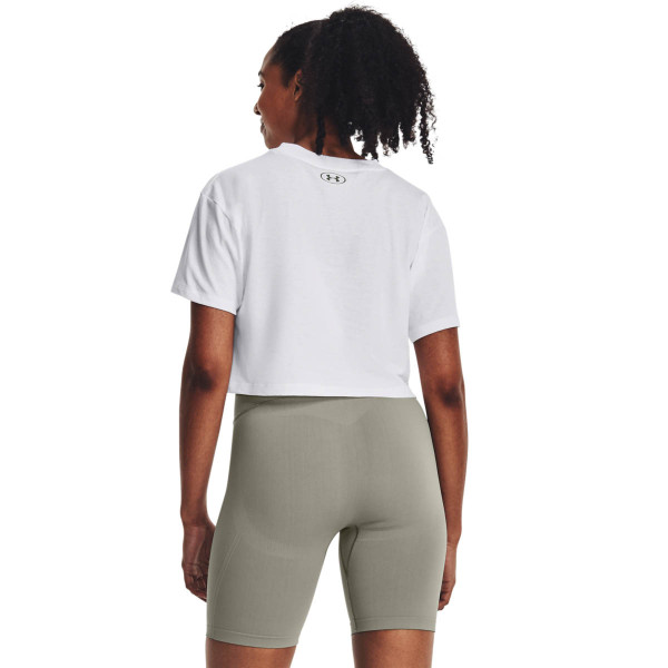 Tricou Dama COLLEGIATE CREST CROP SS Under Armour