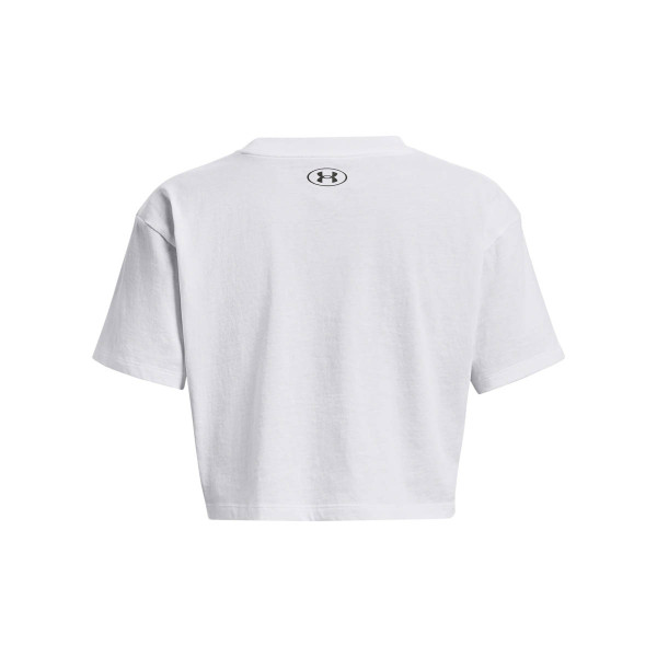 Tricou Dama COLLEGIATE CREST CROP SS Under Armour