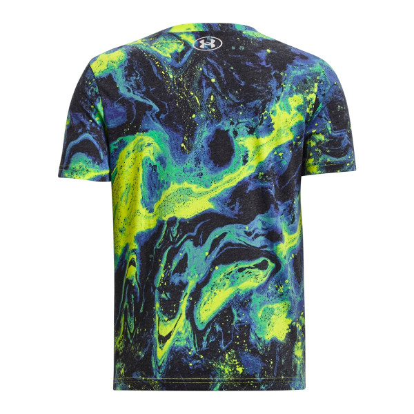 Tricou Baieti PROJECT ROCK MARBLE AOP SS Under Armour