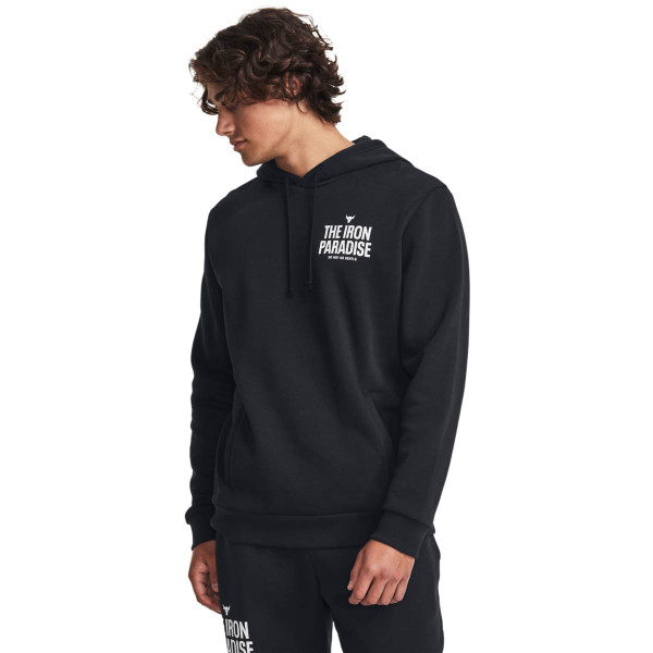 Hanorac Barbati PROJECT ROCK RIVAL FLEECE HOODIE Under Armour