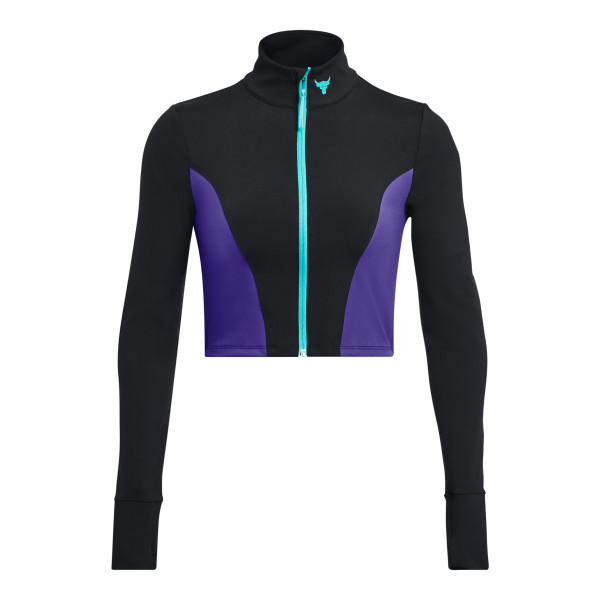 Bluza Dama PROJECT ROCK LETSGO CROP FZ Under Armour