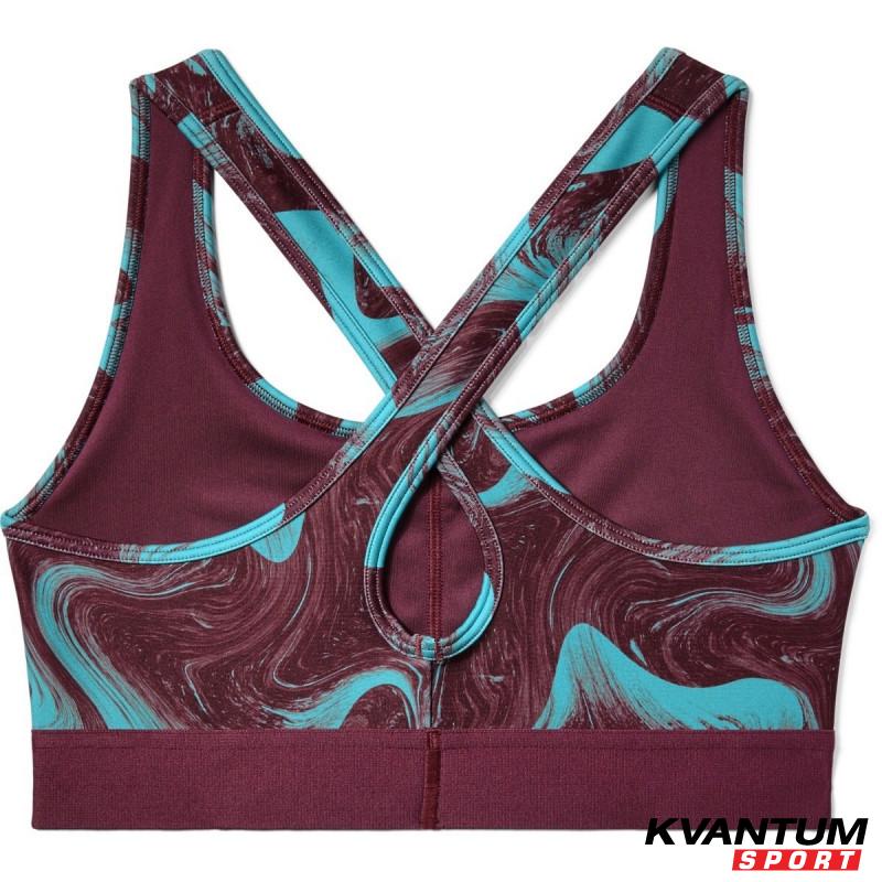 Bustiera Dama ARMOUR MID CROSSBACK PRINTED BRA Under Armour