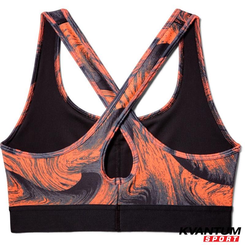 Women's ARMOUR MID CROSSBACK PRINTED BRA