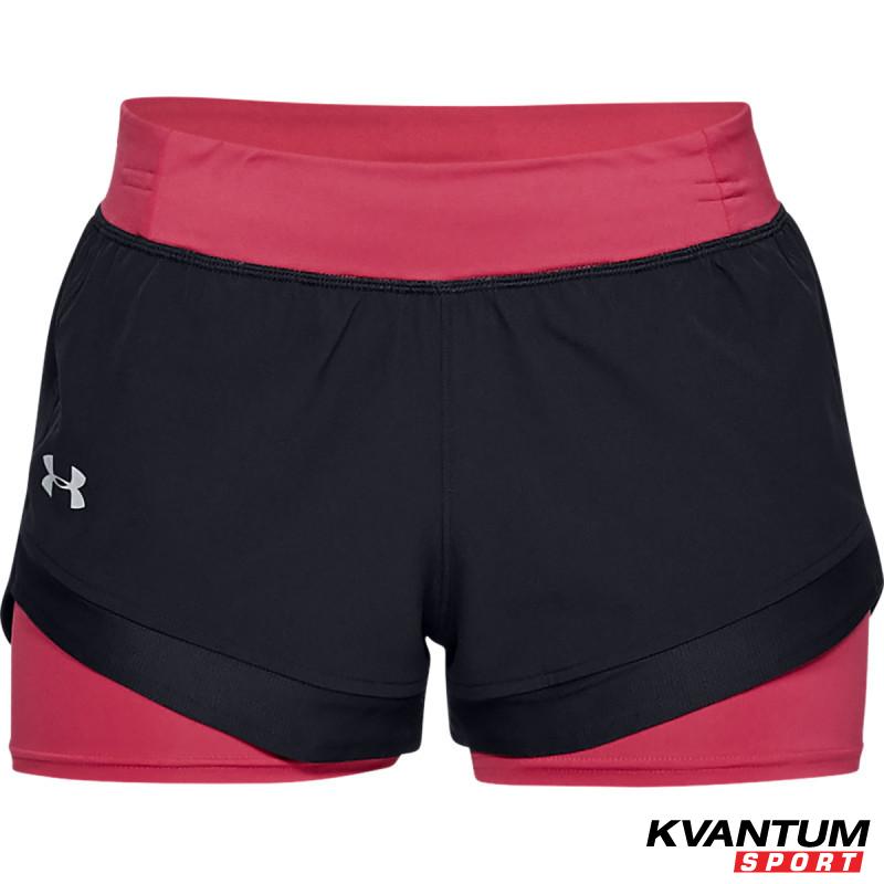 Women's UA QUALIFIER SPEEDPOCKET 2-IN-1 SHORT