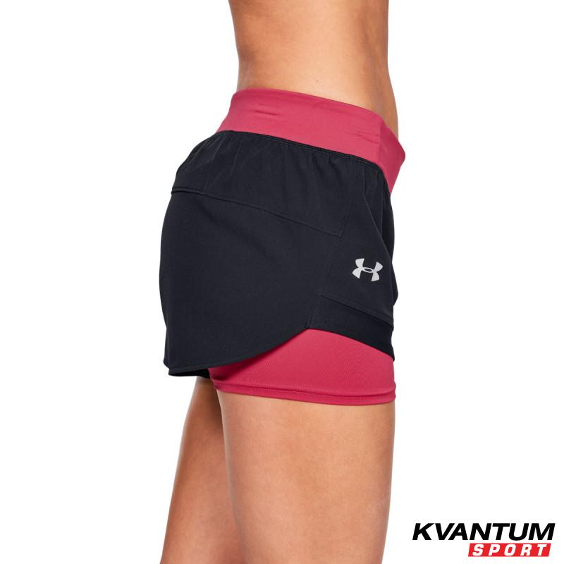 Women's UA QUALIFIER SPEEDPOCKET 2-IN-1 SHORT