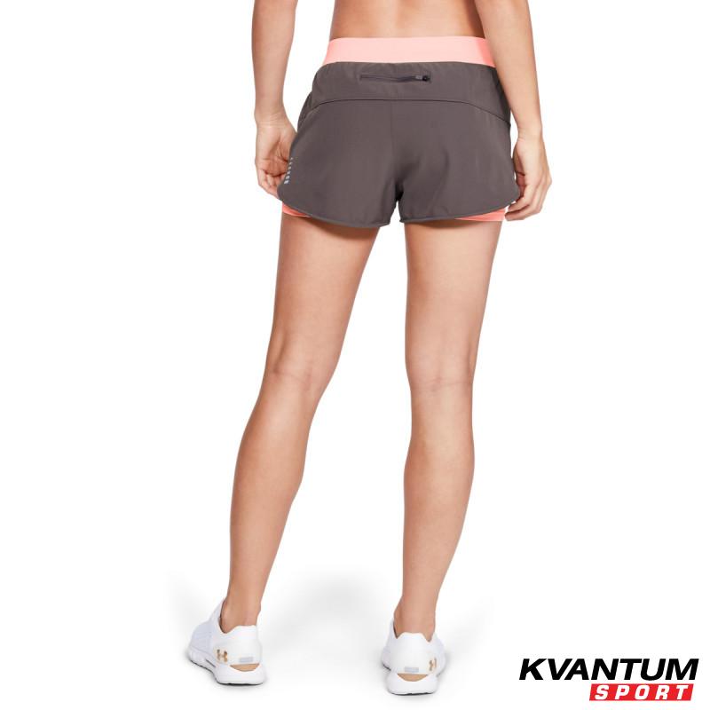 Women's UA QUALIFIER SPEEDPOCKET 2-IN-1 SHORT