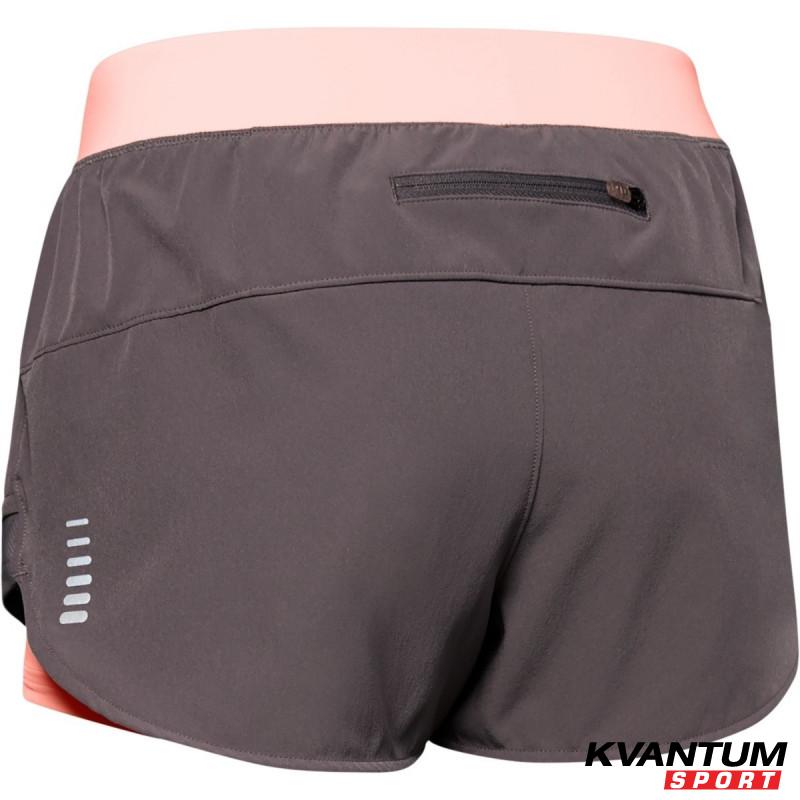 Women's UA QUALIFIER SPEEDPOCKET 2-IN-1 SHORT