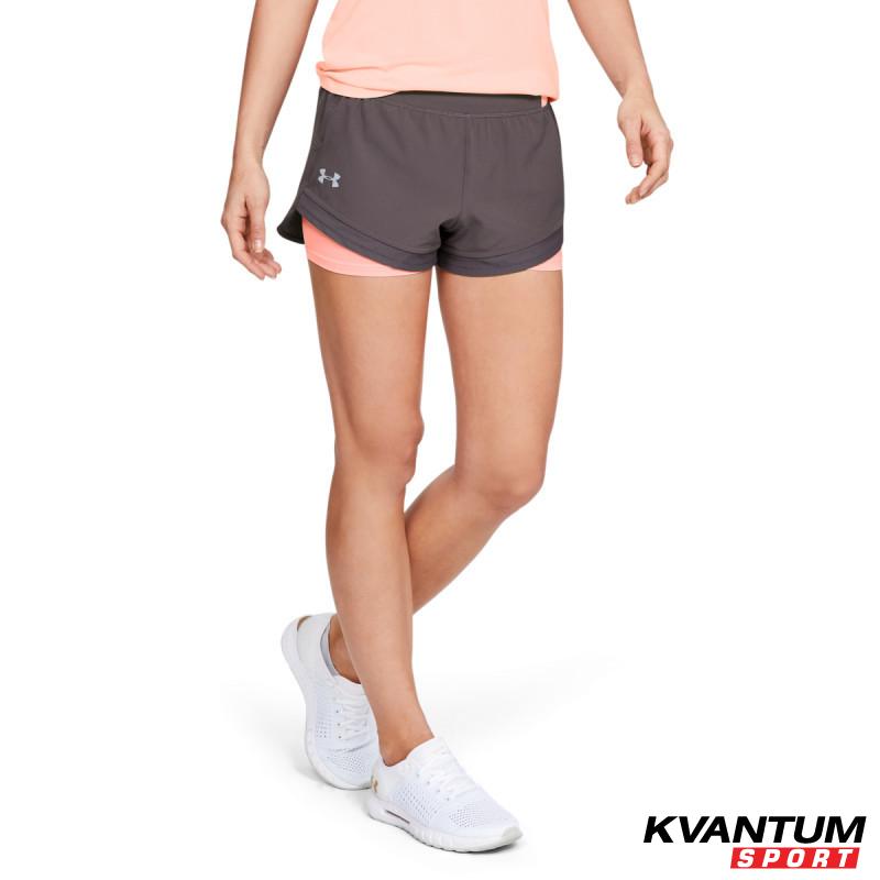 Women's UA QUALIFIER SPEEDPOCKET 2-IN-1 SHORT
