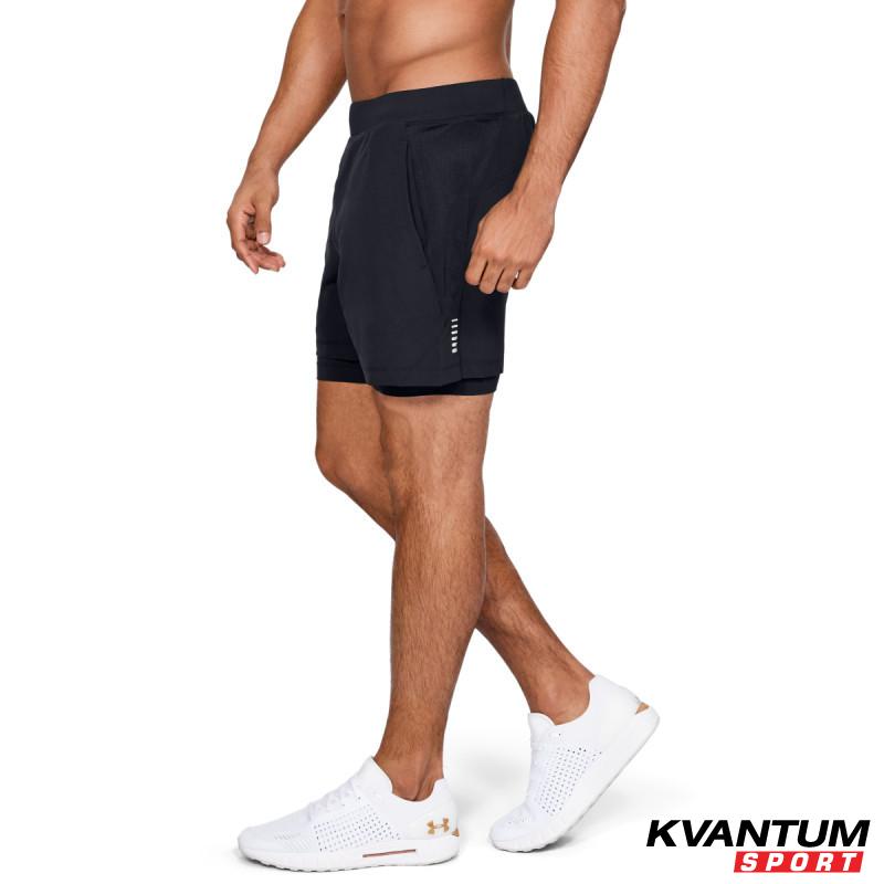 Men's UA QUALIFIER SPEEDPOCKET 2-N-1 SHORT